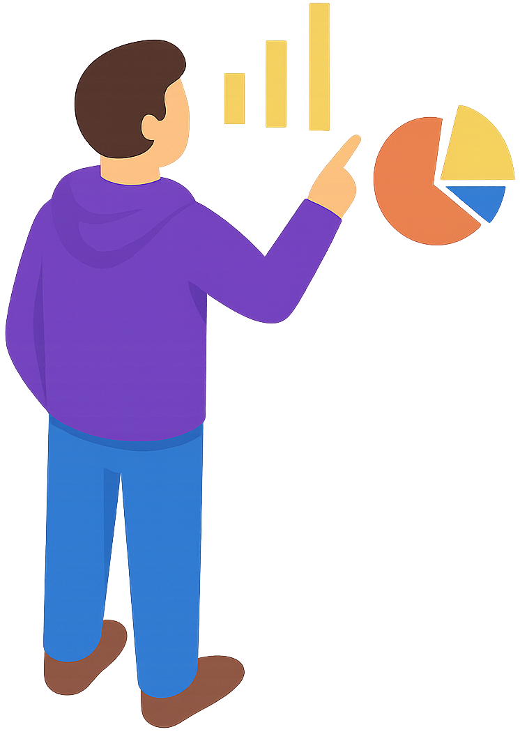 Digital marketing strategy illustration