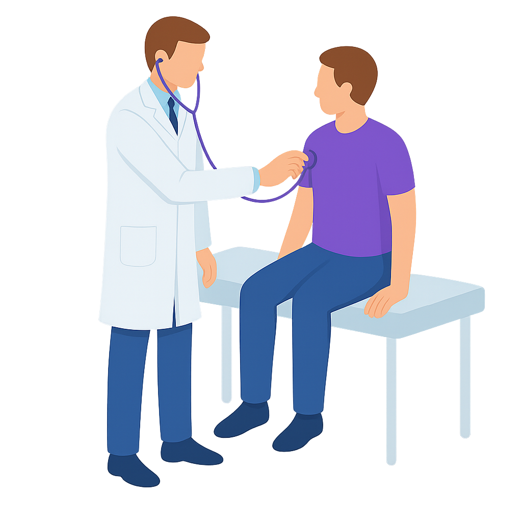 Healthcare digital solutions illustration